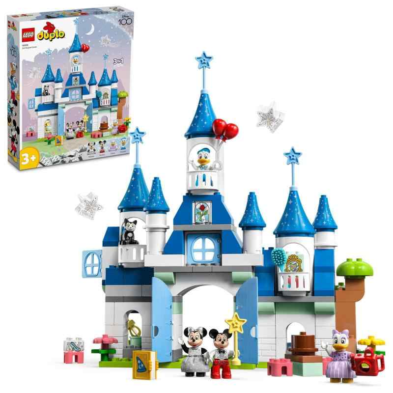 レゴ(LEGO) デュプロ 3in1 まほうのお城 知育 玩具 おもちゃ ブロック プレゼント幼児 赤ちゃん 魔法 ファンタジー 男の子 女の子 1歳半