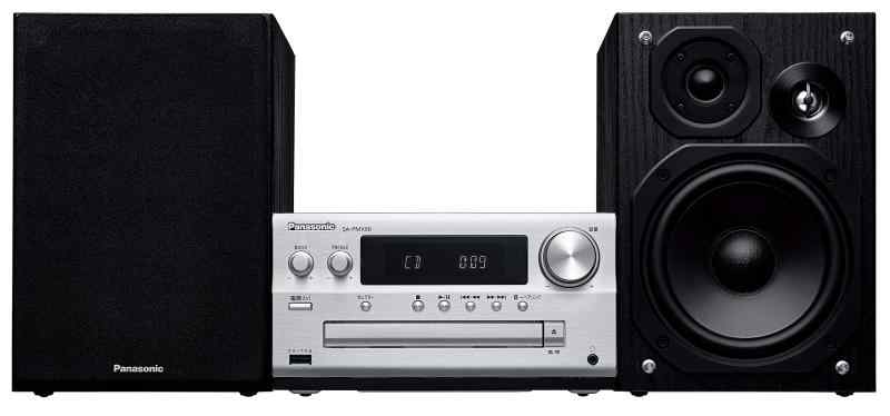 パナソニック ミニコンポ FM/AM 2バンド Bluetooth対応 ハイレゾ音源対応 シルバー SC-PMX90-S