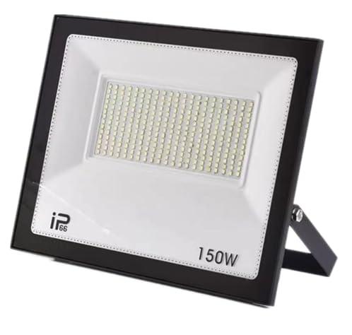 150W IP66防水 LED 投光器 作業灯 18000LM フラッドライト 省エネ 高輝度 アース付きプラグ PSE適合 1.8Mコード ワークライト 駐車場灯