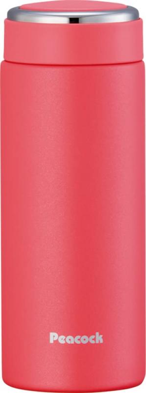 ピーコック 水筒 マグ ボトル 容量 真空断熱二重構造 スポーツドリンク 対応 保冷 保温 魔法瓶 0.35L ルージュピンク AKW-35 P
