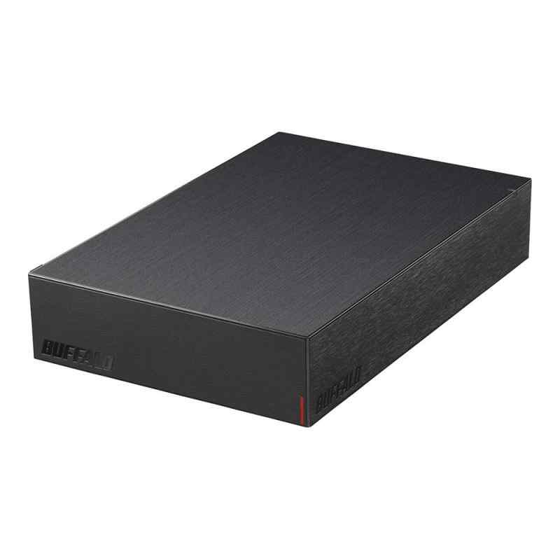BUFFALO USB3.2(Gen.1)対応外付けHDD HD-LEU3-Bシリーズ (4TB, ブラック)