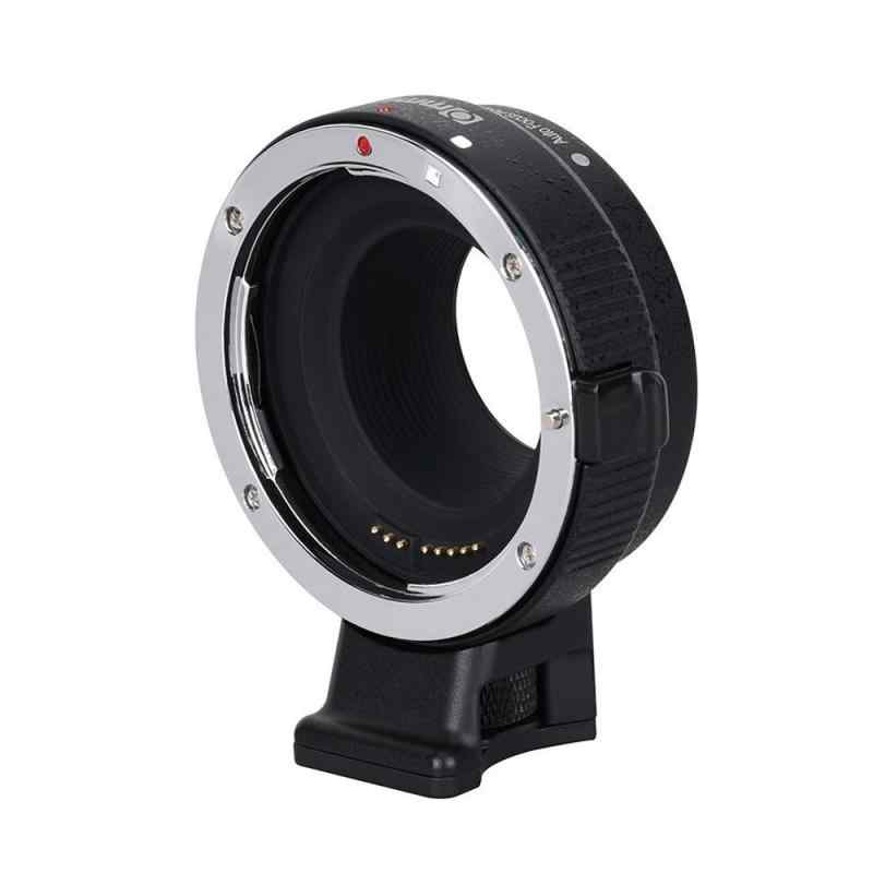 Commlite CM-EF-EOS R コントロールリングマウントアダプター Canon EF/EF-Sレンズ-EOSR/RFミラーレスカメラ AFレンズアダプター コンバ