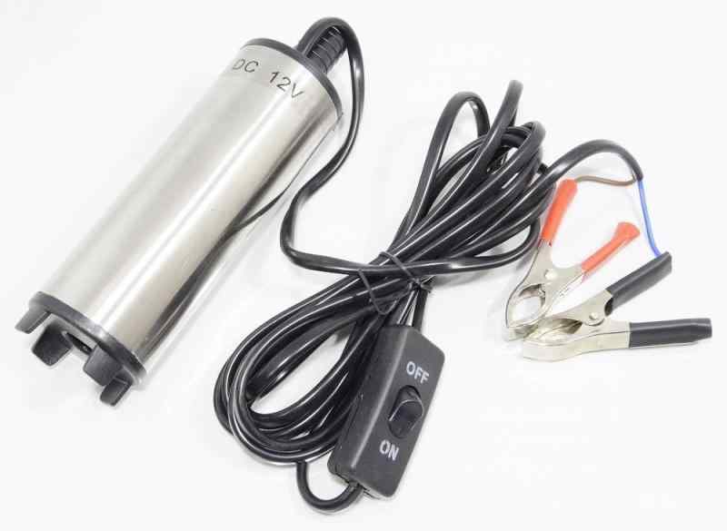 [シーエムワイ セレクト] 水中ポンプ 12V or 24V バッテリー クランプ 汚水 給油 灯油 給水 海水 水槽 (2：小型 （Aタイプ）)