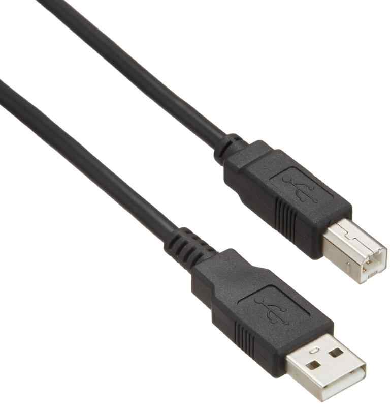 iBUFFALO USB2.0ケーブル1.5m ブラック BSUAB215BK