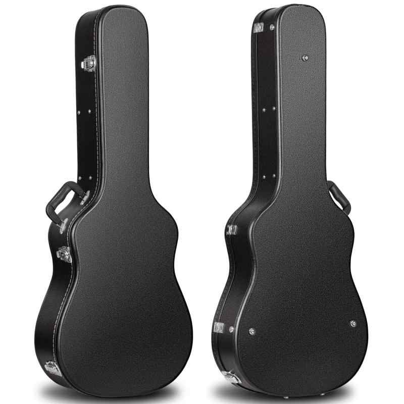 CAHAYA ハードアコースティギターケース 耐衝撃 防水 安定 ギター キーロック付き (Triple O Acoustic)