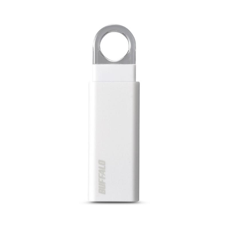 バッファロー BUFFALO ノックスライド USB3.1(Gen1) USBメモリー 16GB ホワイト RUF3-KS16GA-WH