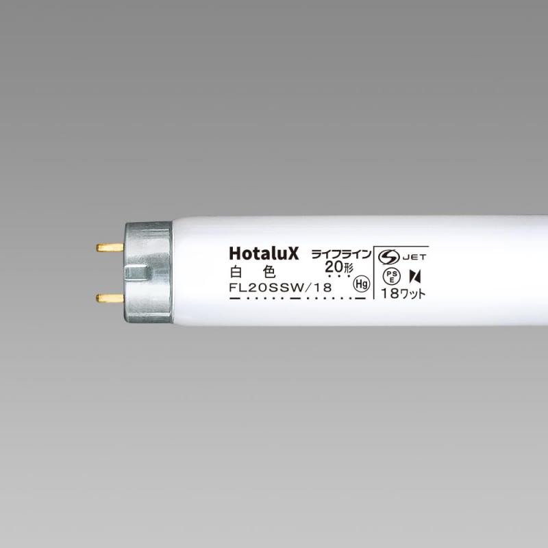 NECライティング NEC 一般蛍光ランプ 明るさ1230lm 消費電力18W FL20SSW18