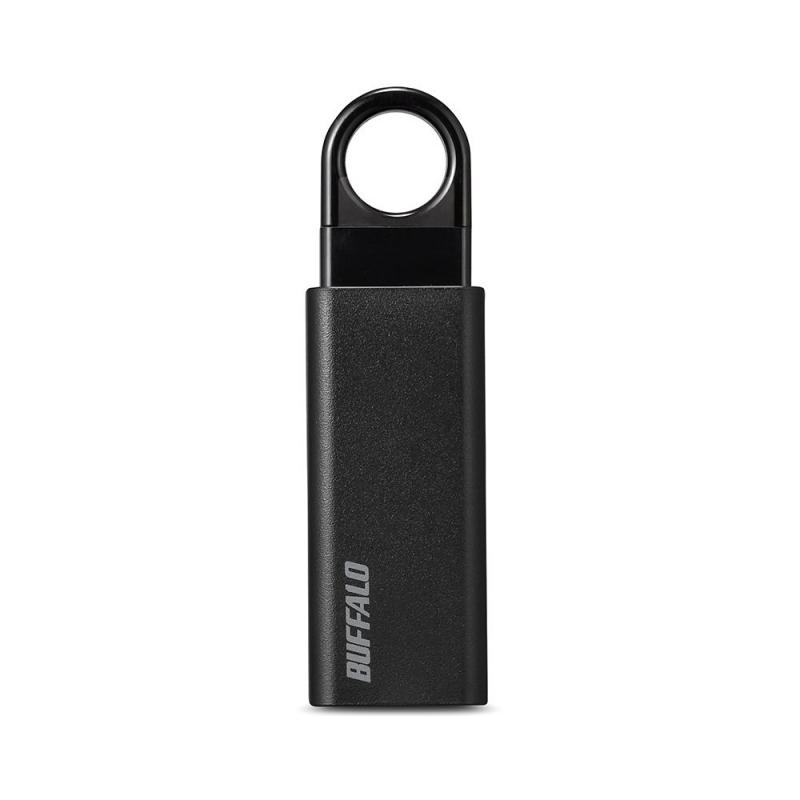 バッファロー BUFFALO ノックスライド USB3.1(Gen1) USBメモリー 64GB ブラック RUF3-KS64GA-BK