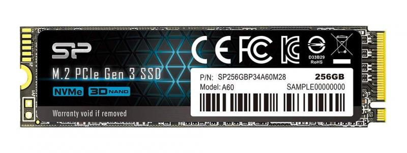 シリコンパワー SSD NVMe (256GB, PCIe3.0 スタンダード)