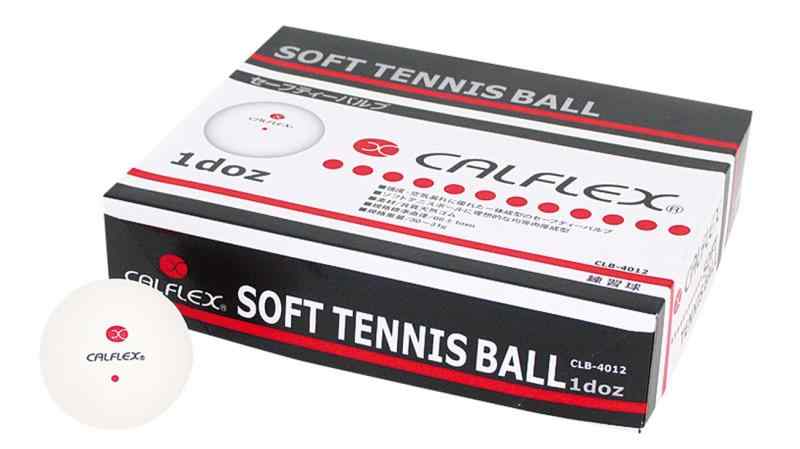 サクライ貿易(SAKURAI) CALFLEX(カルフレックス) テニス ソフトテニス ボール 1ダース 12球 CLB-4012