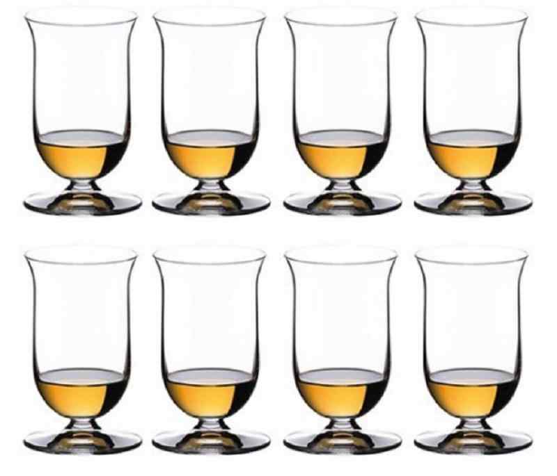[品] RIEDEL リーデル ウィスキー グラス 8個セット ヴィノム シングル・モルト・ウィスキー 200ml 6416/80-8