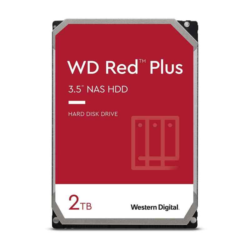 Western Digital HDD 8TB WD Red (2TB, WD Red Plus(CMR))