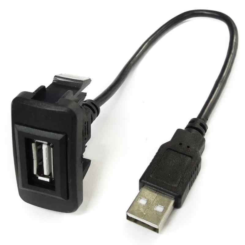スイッチホール USBポート ナビ オーディオ 接続通信 パネル USB電源 (トヨタBタイプ)