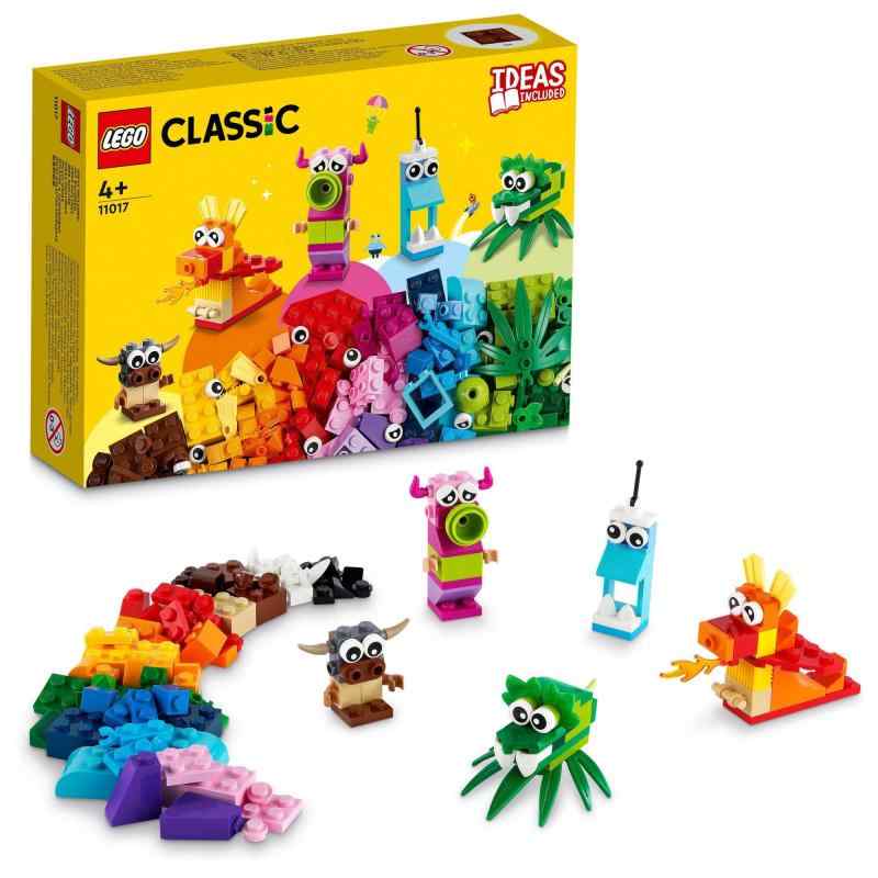 レゴ(LEGO) クラシック おもちゃ ブロック プレゼント 知育 クリエイティブ 男の子 女の子 (09.モンスター)