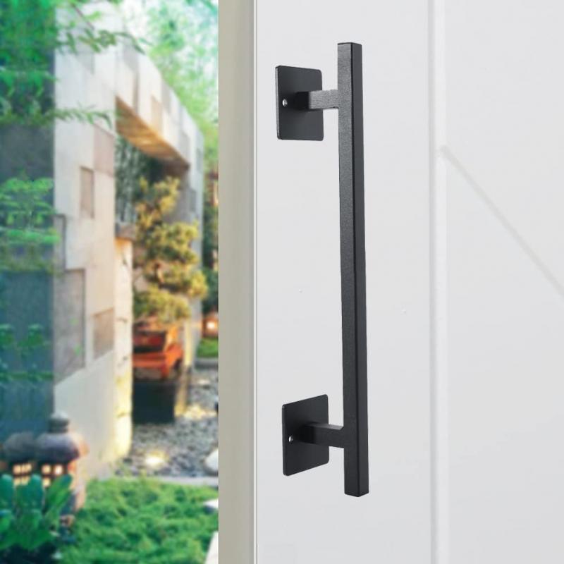 K07 納屋のドアハンドル 取っ手 取手 キャビネット ドア ゲート ネジ付き 取り付けが簡単
