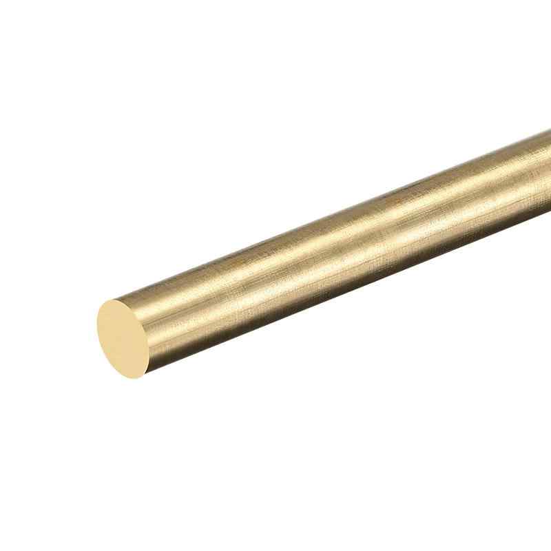DMiotech 1個 8 mm x 300 mm 真鍮ソリッド丸棒 真鍮棒 旋盤棒材 RCモデルDIYクラフト用