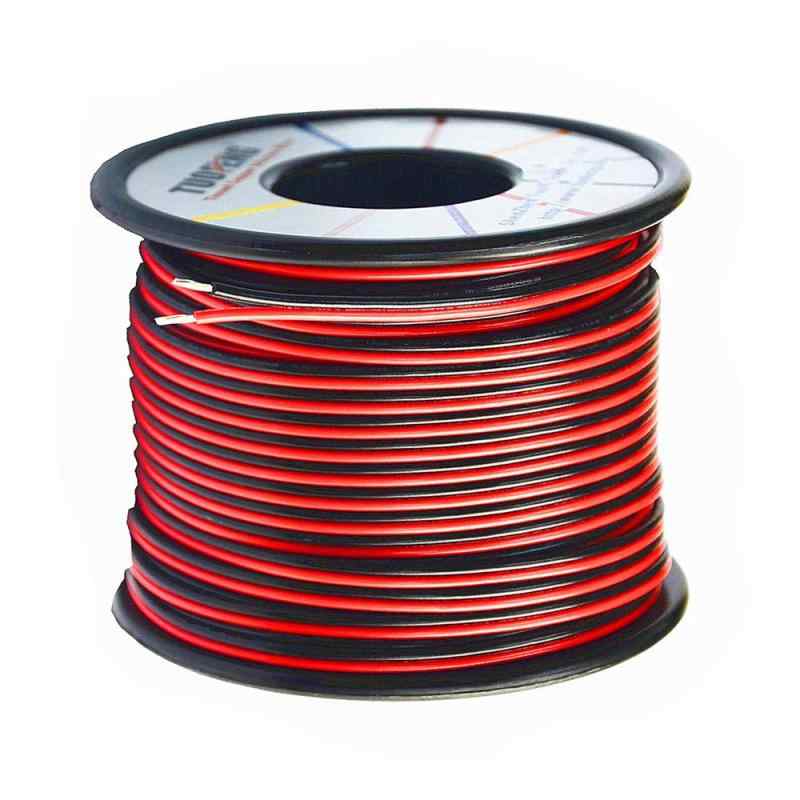 TUOFENG 22AWG PVC電線キット-6種類の色付き9メートルスプール-22ゲージより線-DIY用錫メッキ銅フックワイヤキット (PVC-18AWG20メートル