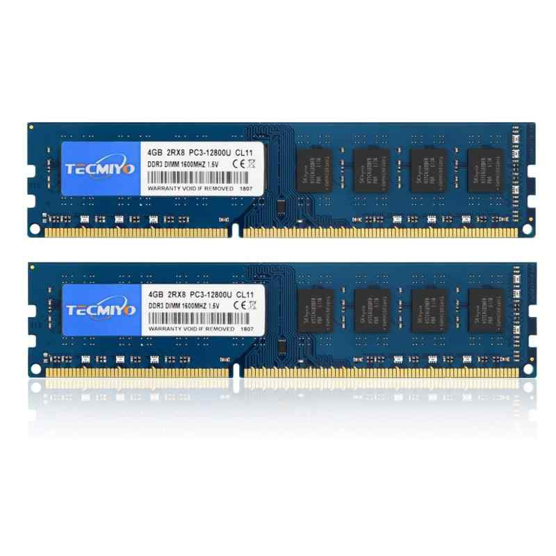 TecmiyoノートPC用メモリ DDR3 1600 PC3-12800 8GB×2枚 (16GB) 204Pin Mac 対応 (DDR3 1600 2X4GB, ブルー)