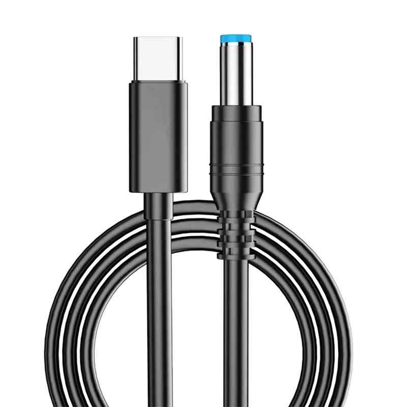 XMHL USB-C PD トリガーケーブル 電源プラグ 充電ケーブル ノートパソコン用 5.5mm/2.5 2.1mm 9V 12V 15V 20V(12V) (15V（eMarker))