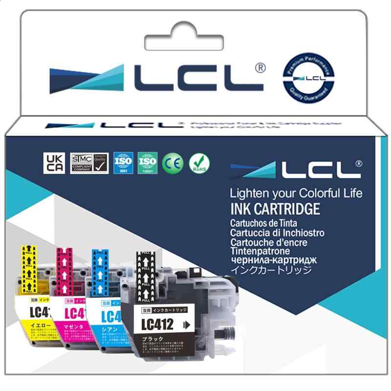 LCL Brother用 互換インクカートリッジ LC412 (N11番号)