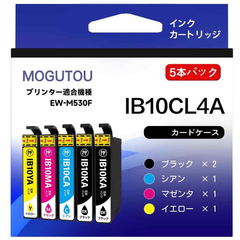 IB10CL4A EPSON 用 EW-M530F インク エプソン IB10 対応 互換 インクカートリッジ カードケース IB10KA IB10CA IB10MA IB10YA 4色パック