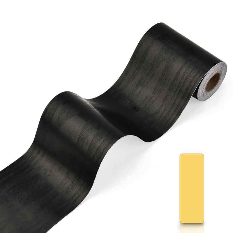 マスキングテープ 広幅 木目 茶色 10m リメイクシート 幅10cm 補修 防水 強い粘着力 シール テープ 巾木 木口 窓枠 壁紙の上から貼れる