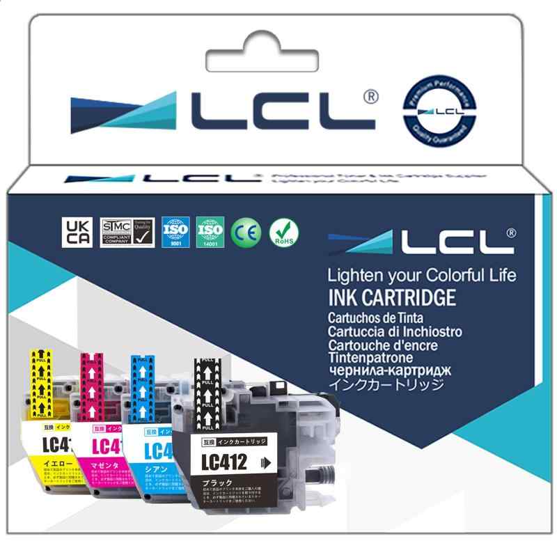 LCL Brother用 互換インクカートリッジ LC412 (N14番号)