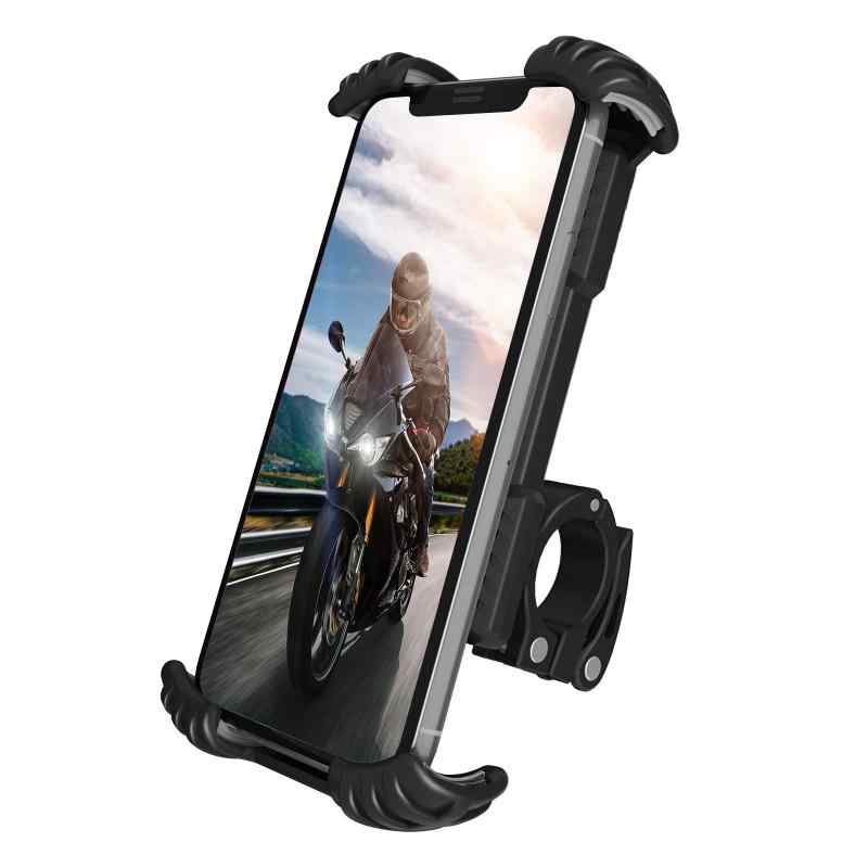 SZsic 自転車用携帯電話ホルダー オートバイ電話マウント オートバイハンドルバー 携帯電話クランプ 電話クリップ 4.7~6.8インチの携帯電