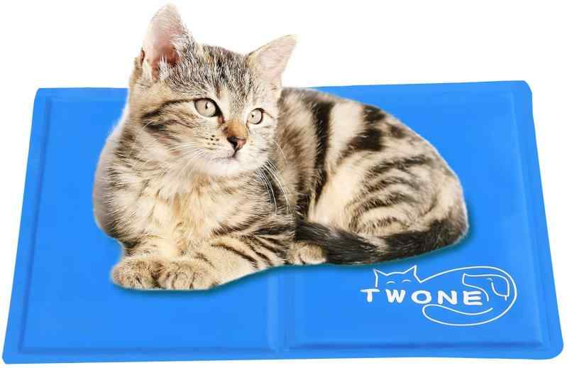 【2022年改良バージョン】TWONE ペットひんやりマット 犬 猫 うさぎ クールマット ペット ひんやりシート S、Ｍ、L、XLサイズ選べる 冷却