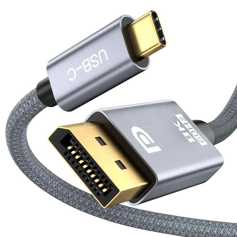 ULT-WIIQ 8K USB-C DisplayPort 変換ケーブル DP1.4規格 Thunderbolt 4 / 3 to DisplayPortケーブル 8K@60Hz 4K@144Hz 2K@240Hz タイプC
