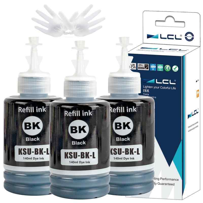 LCL Epson用 互換インクボトル KSU KSU-BK (大容量)