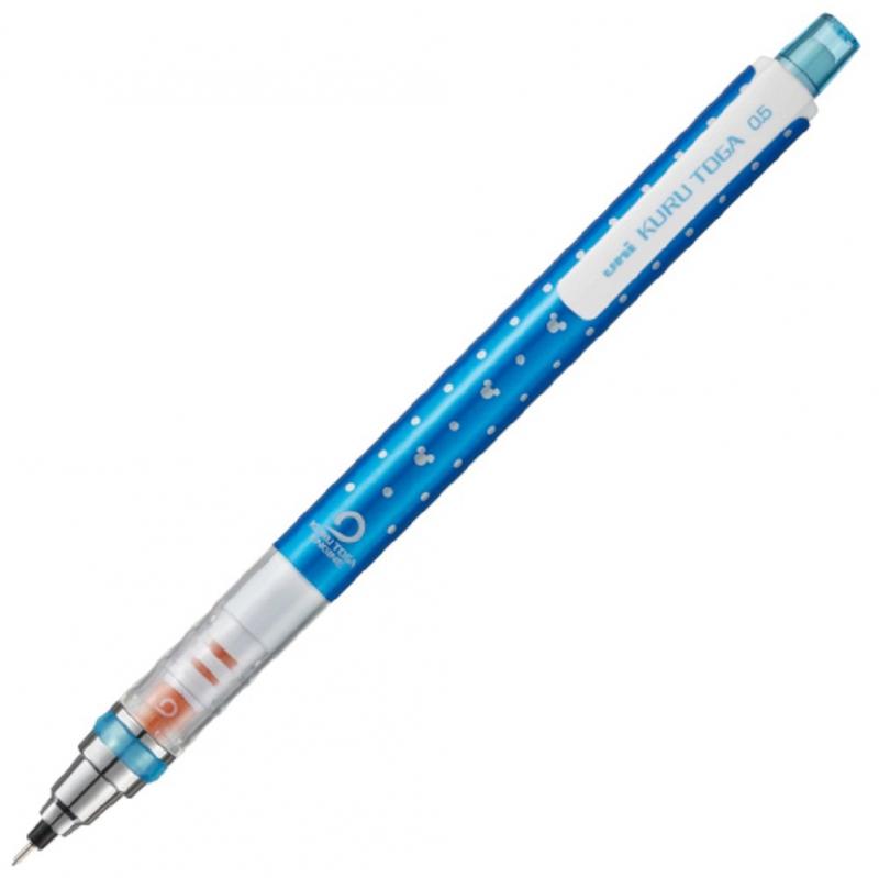 三菱鉛筆 シャープペン クルトガ 0.5 ブルー M5650DS1P.33
