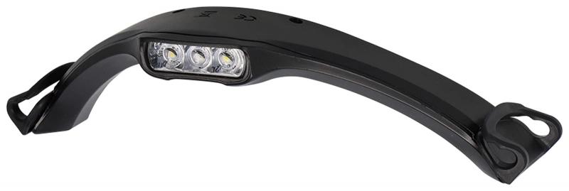 GENTOS(ジェントス) 帽子につけるライト LED(赤色/白色) USB式(専用池/単3電池) 160ルーメン 防水 HC-15R キャップライト