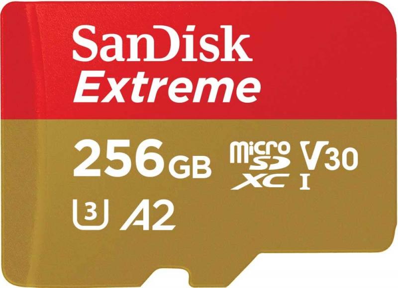 サンディスク 品 Sandisk microSD 256GB UHS-I U3 V30 書込最大130MB/s Full HD & 4K アクション SanDisk Extreme SDSQXAV-256G-GH3MA