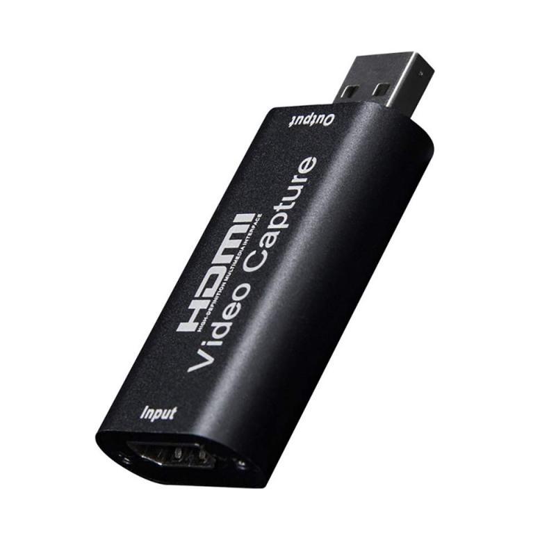 USB2.0対応 1080p HDMIキャプチャーカード ビデオキャプチャーボード ゲーム実況生配信・画面共有・録画・ライブ会議用 UVC(USB Video C