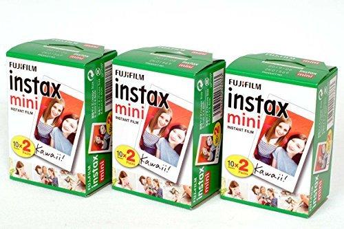 () インスタント チェキ用フィルム INSTAX MINI WW 2 20枚入りx3パックセット 計60枚