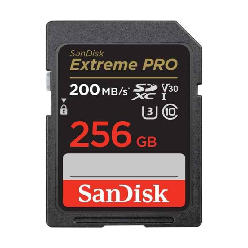 Extreme PRO SD UHS-I メモリーカード (256GB, メモリーカードのみ)