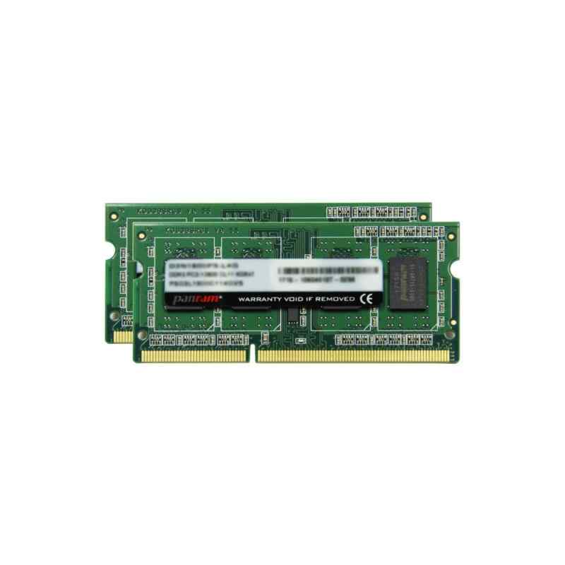 CFD販売 ノートPC用メモリ DDR3-1600 (PC3-12800) 8GB×2枚 (16GB) 相性 無期限 1.35V対応 Panram W3N1600PS-L8G