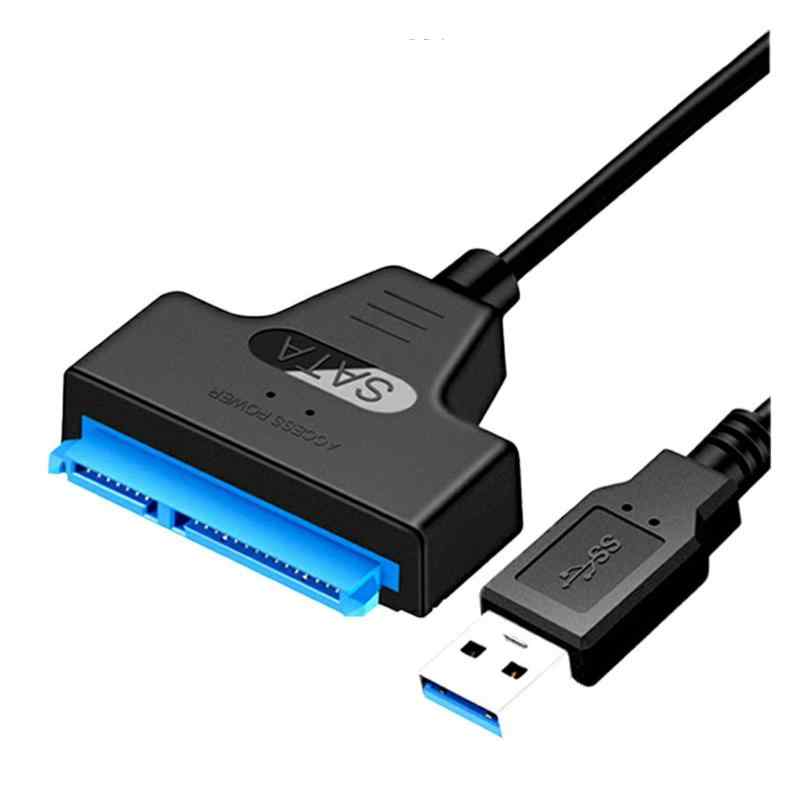 HELVAK SATA-USB 3.0 変換ケーブル 2.5インチ SSD/HDD用 SATA USB変換アダプター /Mac OS 両対応 コネクタ ハードディスク ポータブル