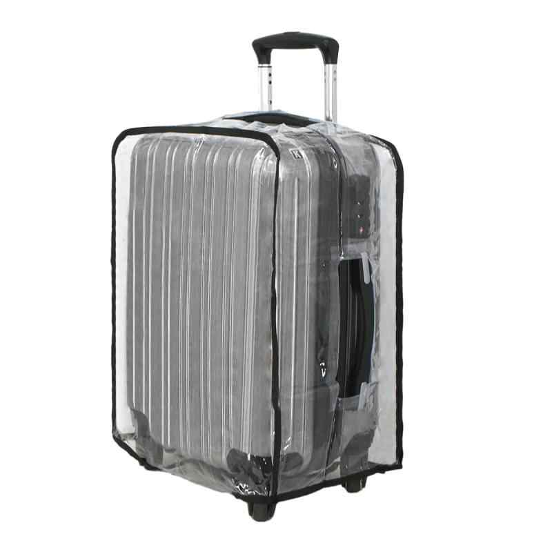 ANNI スーツケースカバー キャリーケースカバー 透明 簡単装着 防水 PVC素材 旅行 傷防止 汚れ防止 (30インチ)