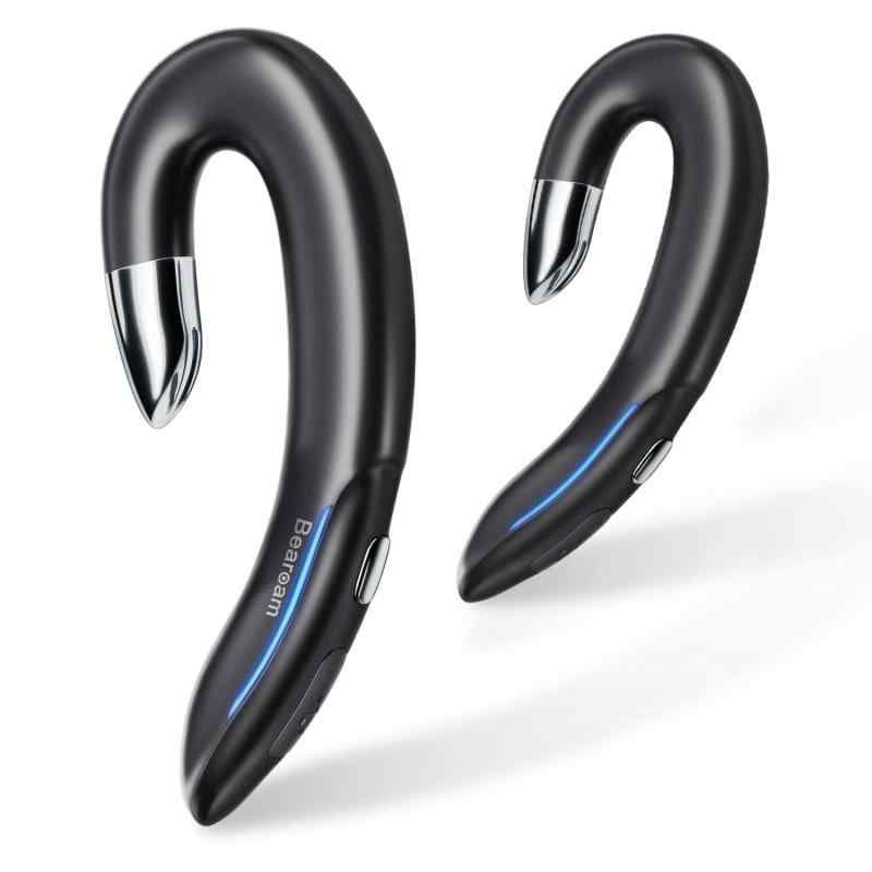 Bluetooth イヤホン 両耳 革新モデル 開放型耳掛け式イヤホン ブルートゥース イヤホン Bluetooth 5.1 ノイズキャンセリング スポーツ用