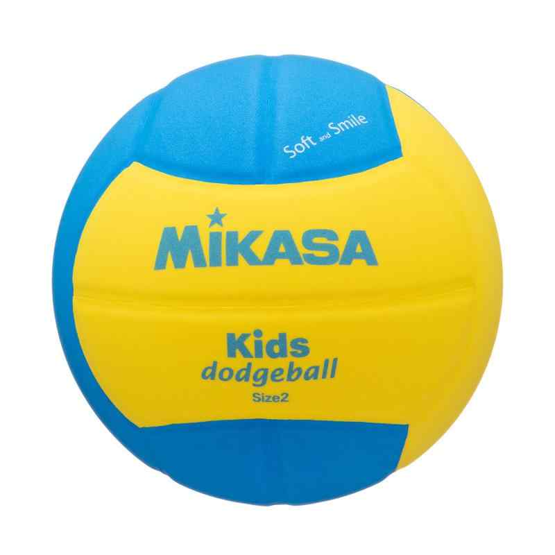 ミカサ(MIKASA) スマイルドッジボール 2号 160ｇ SD20 推奨内圧0.10~0.15(kgf/？) (イー/ブルー)