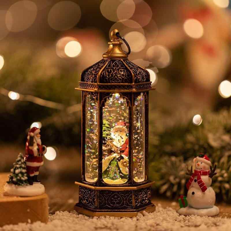クリスマス 飾り 装飾ライト 北欧風 ランプ アンティーク 卓上 ledライト クリスマスツリー サンタ 物置用ライト クリスマス雑貨 カンテ