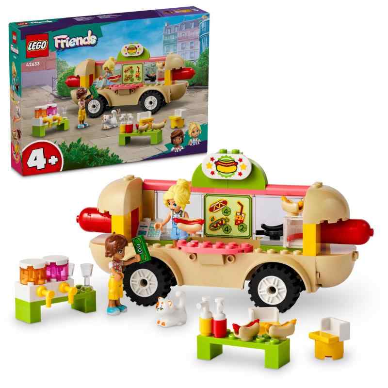 レゴ(LEGO) フレンズ ホットドッグ・キッチンカー おもちゃ 玩具 プレゼント ブロック 男の子 女の子 子供 4歳 5歳 6歳 おままごと 車 ミ