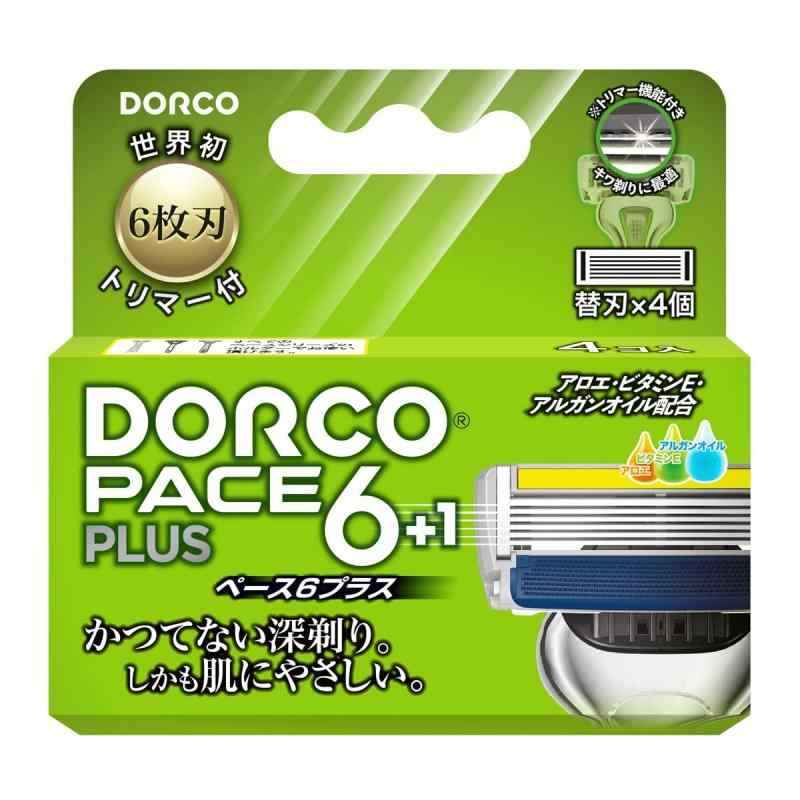 DORCO ドルコ PACE6Plus 男性用替刃式 カミソリ6枚刃 替え刃