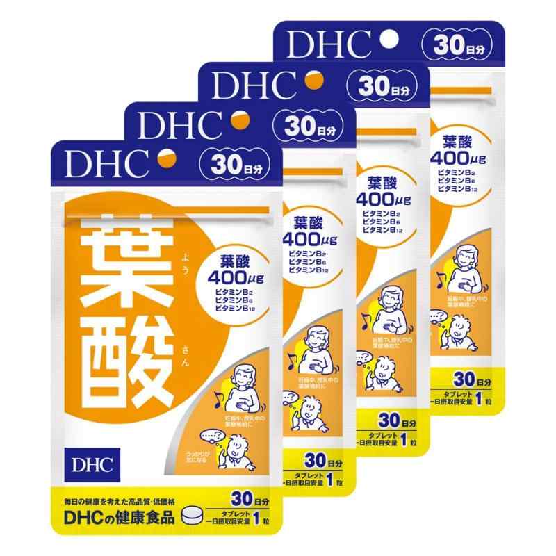 DHC 【120日分セット】葉酸 30日分 (30粒)×4個セット