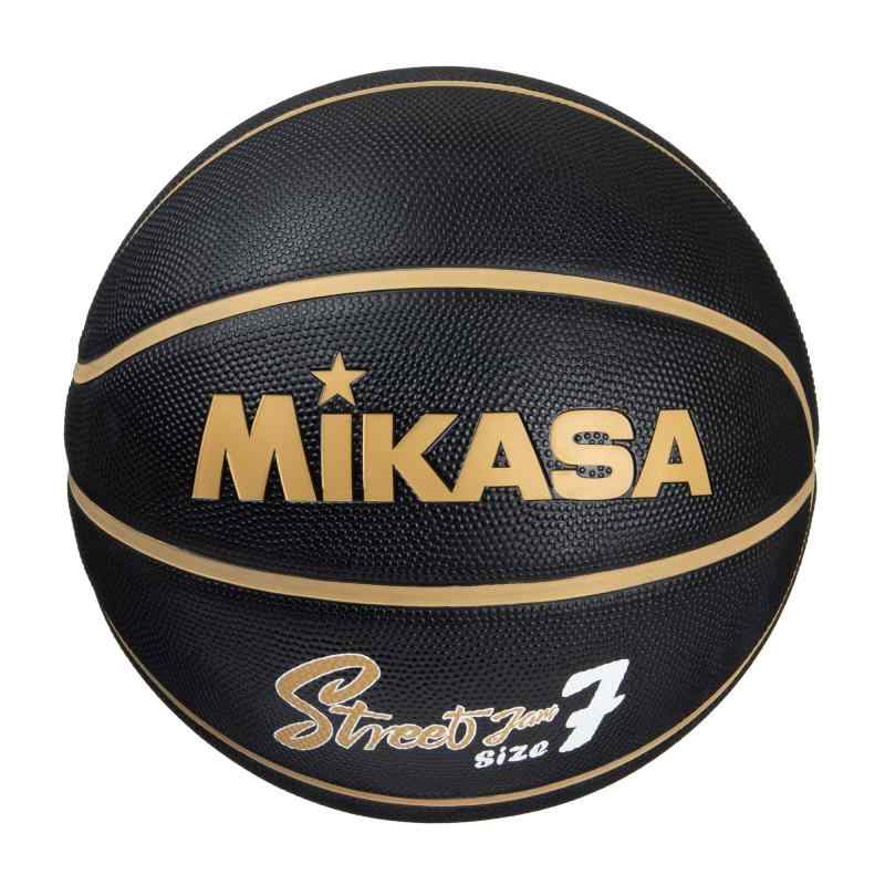 ミカサ(MIKASA)バスケットボール7号 ゴム ブラック/ゴールド BB702B-BKGL-EC 推奨内圧0.22~0.32(kgf/？)