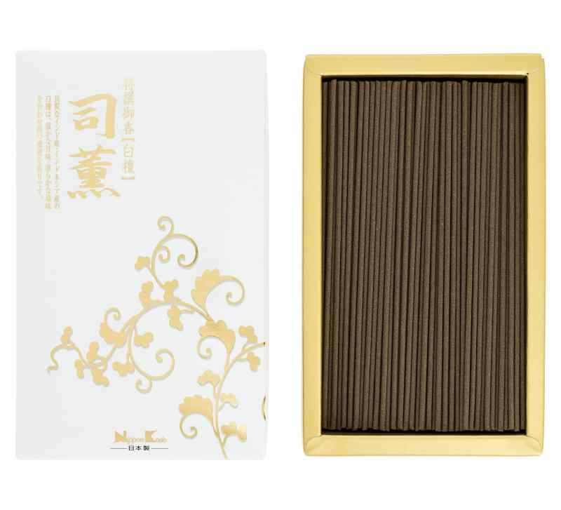 日本香堂(Nippon Kodo) 司薫 白檀 バラ詰 100×42×162