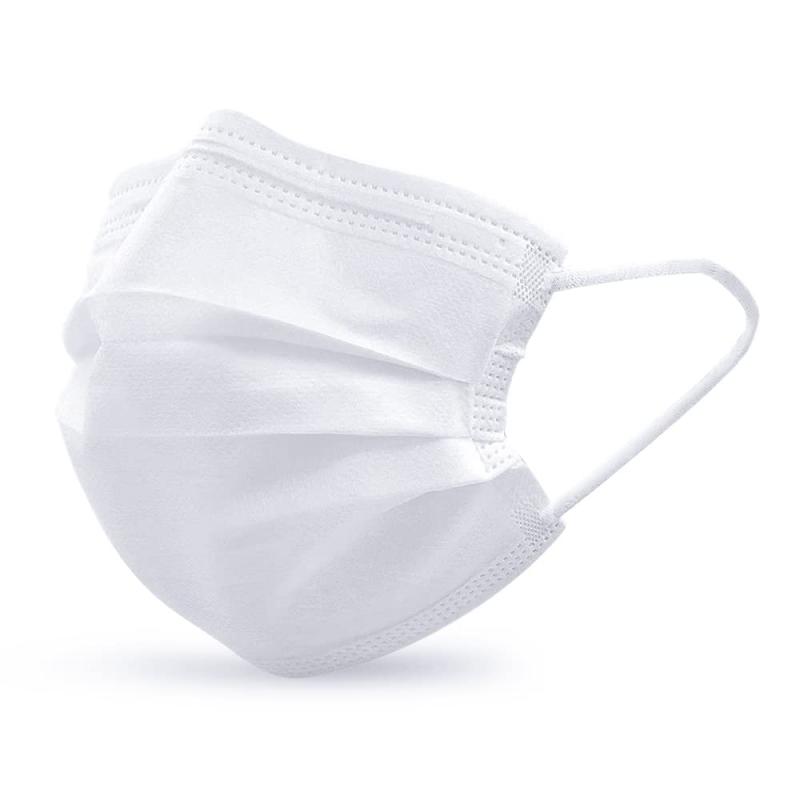 [zepan] マスク 100枚入 個包装 日本機構認証済 耳が痛くない PM2.5/花粉/微粒子対応 99%カット 不織布 ホワイト (ホワイト)