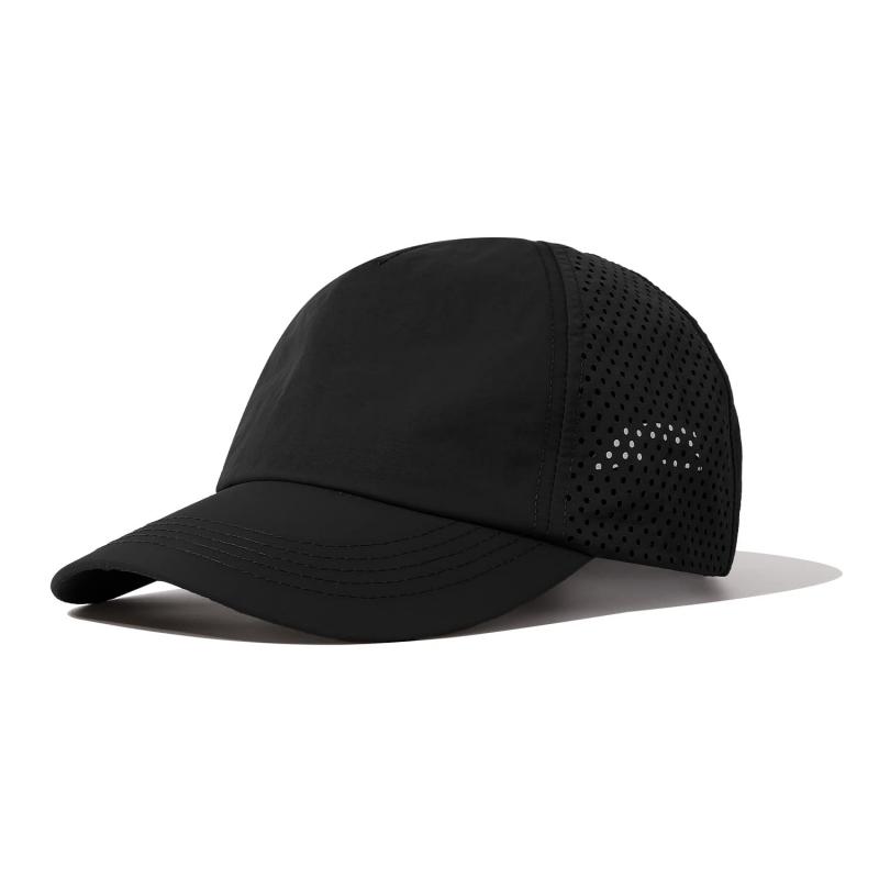 [Croogo] キャップ 帽子 メンズ 防水 通気性 速乾・UVカット 夏 紫外線対策 日除け 軽薄帽子 軽量 ランニング ゴルフ ジョギング 山登り